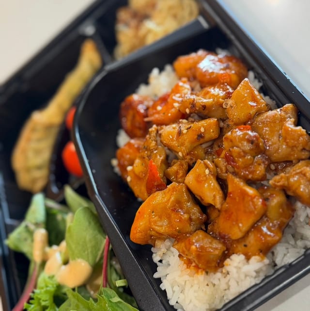 Chicken Bento Box.