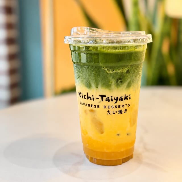 Mango Matcha Latte.